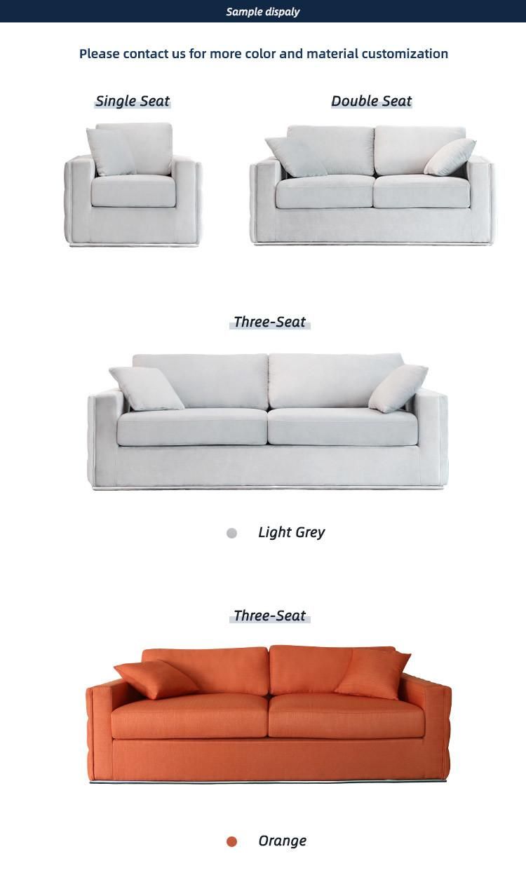 Customizable Home Furniture Luxury Velvet Sofa Set Furniture Living Room