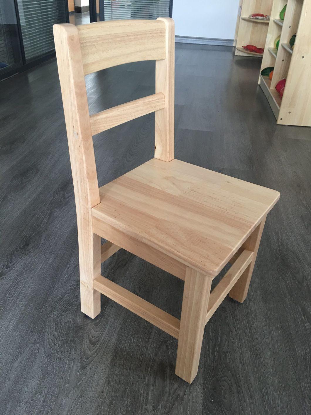 Children Kindergarten Kids Chair, Nursery School Furniture Classroom Chair, Preschool Furniture, Modern Student Wooden Stack-Able Chair