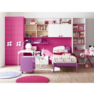 Hot Sale Single Kids Furniture Home Wooden Modern Bedroom Kids Furniture