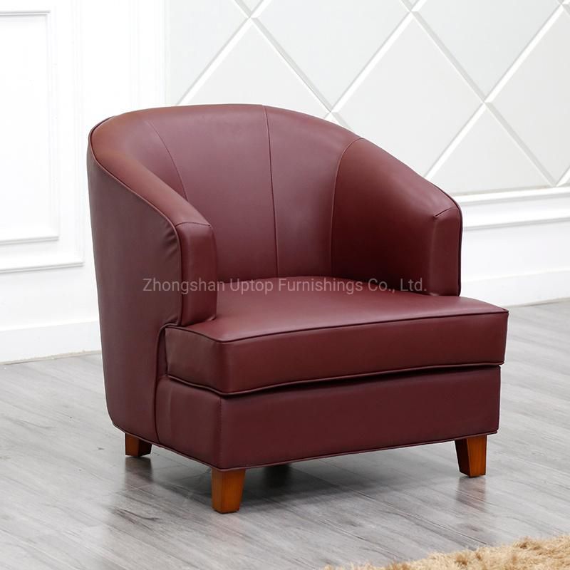 (SP-HC627) Modern Leather Armchair Living Room Hote Lounge Chairs