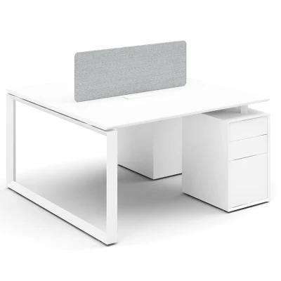 High Quality Modern Furniture Two Seat Office Workstation Office Computer Desk