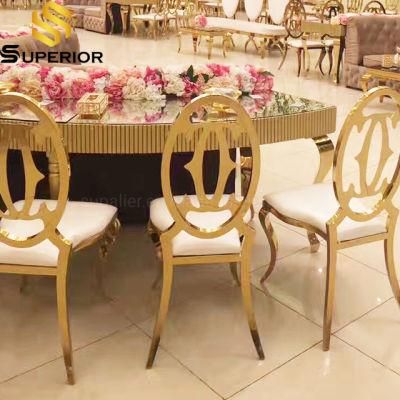 Contemporary Designer Tiffany Wedding Event Hollow Back Dinner Chair