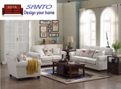 Country Style Wooden Fabric Sofa Set Leather Sofa Furniture Chinese Sofa Import Modern Living Room