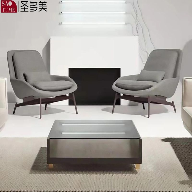 Light Luxury Sofa Chair Living Room Casual Cloth Chair