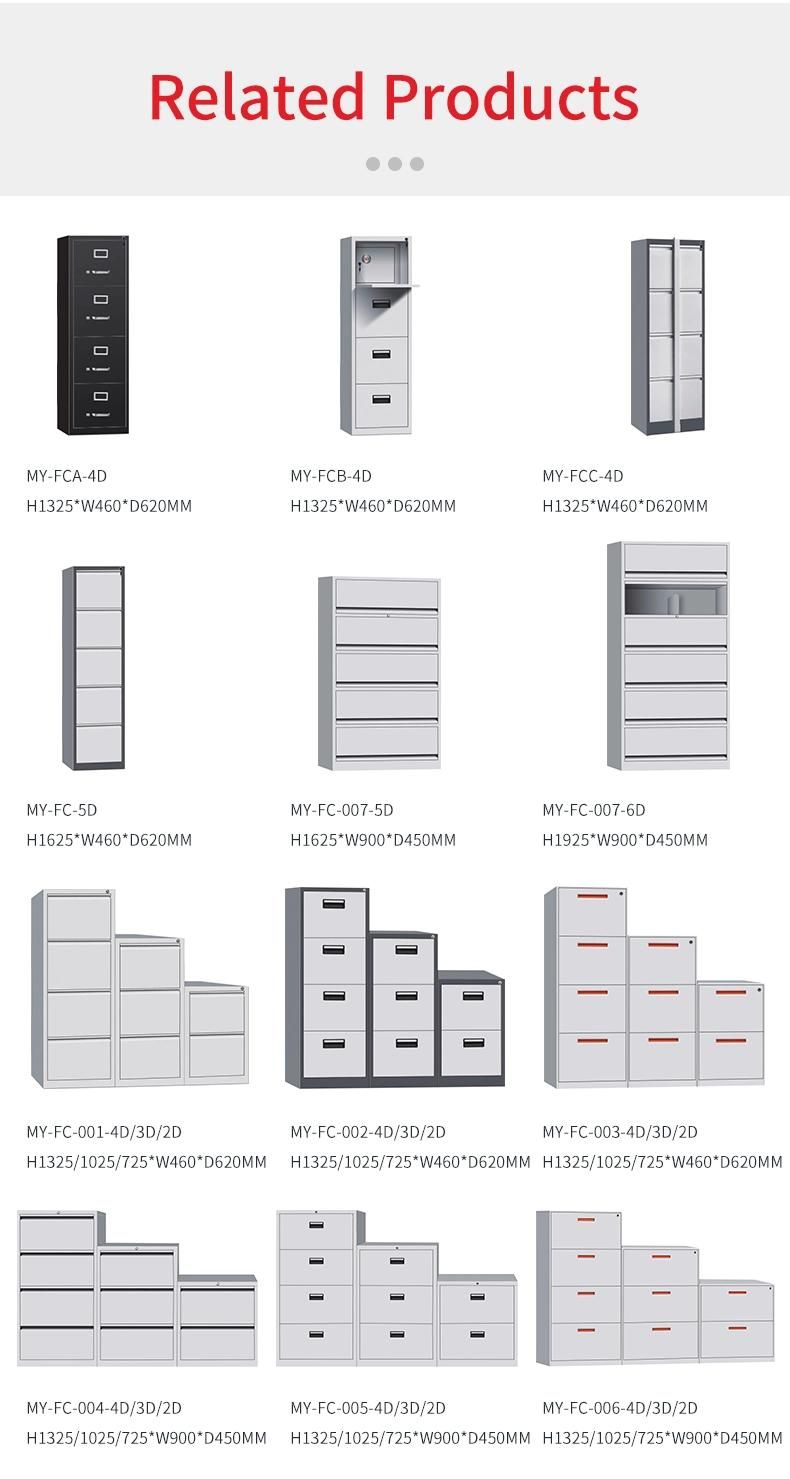 Modern Office Use Multifunctional Anti-Dumping Steel File Cabinet