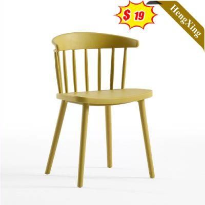 Factory Hot Sale Plastic Backrest Lounge Hotel Restaurant Outdoor Garden Winsor Chair