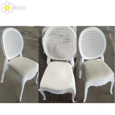 Factory Supply 2022 New Design Plastic Chair with Cheap Price Outdoor Stackable Dining Wedding Church Event Chair