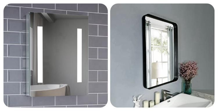 Home Decorative Wall Mirror LED Backlit Lighted Magnify Mirror Bathroom Mirror with Touch Sensor