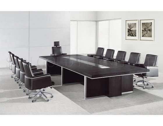 Modern Office Conference Room Furniture Oval Meeting Table (SZ-MTE303)