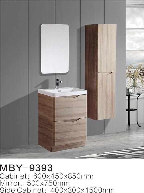 Hot Sale and New Design Plywood Bathroom Vanity with Side Cabinet Bathroom Cabinet