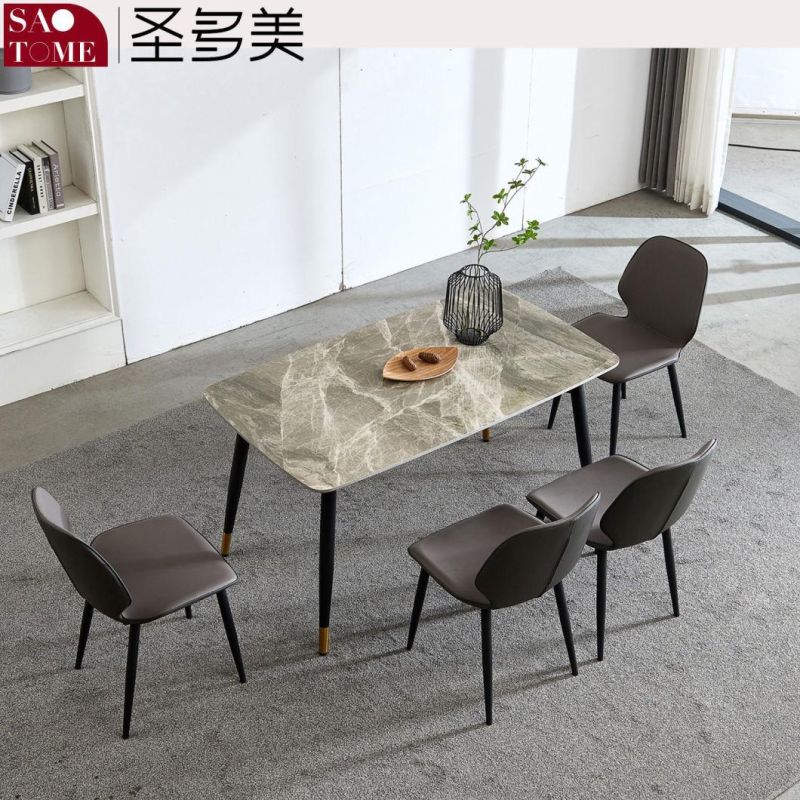 Modern Yf Net Red Rock Board Furniture Dining Table