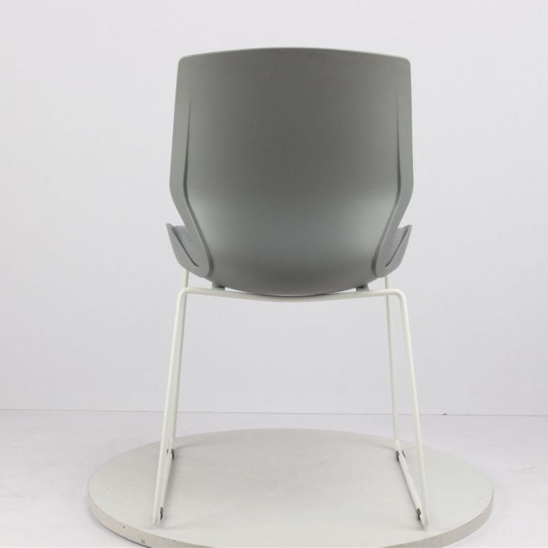 Modern Furniture Nordic Creative Restaurant White Simple Plastic Hardware Student Cafe Creative Personality Study Office Dining Chair