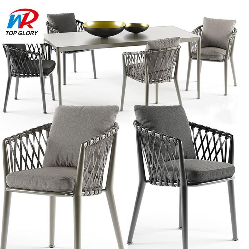 Modern Leisure Wicker Rattan Patio Home Hotel Office Outdoor Garden Furniture Chair