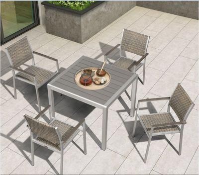 Modern Style Model Outdoor Plastic Wood Waterproof Furniture