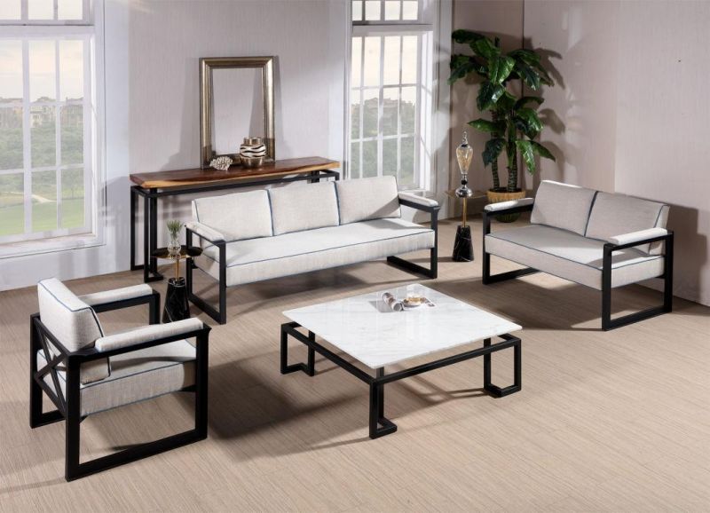 Creative Console Tables with Stainless Steel Frame with Nature Marble Top