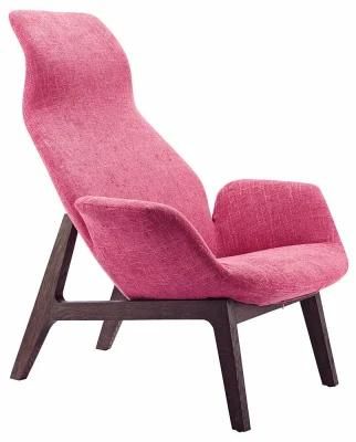 Injection Foam Wooden Base Hotel Lobby Public Waiting Chair