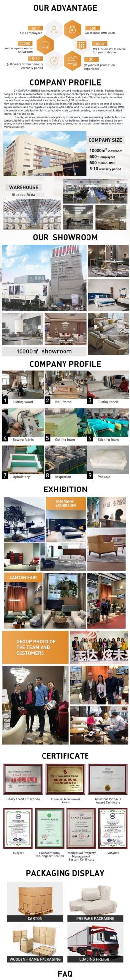 Zhida Modern Turkish American Design Villa Apartment Country Style Bedroom Furniture Set Queen Size Fabric Bed for Project