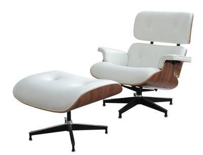 Hotel Modern European Style Chaise Lounge Chair with Ottoman Leisure Chair