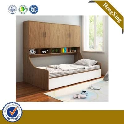 Hot Selling Melamine Modern Design Wood Furniture Wall Single Bedroom Bed