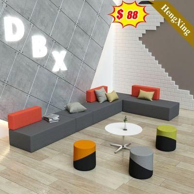 Modern Sofa Office Living Room Furniture Set Cheap Leather Waiting Room Sectional Seating Reclining Sofa