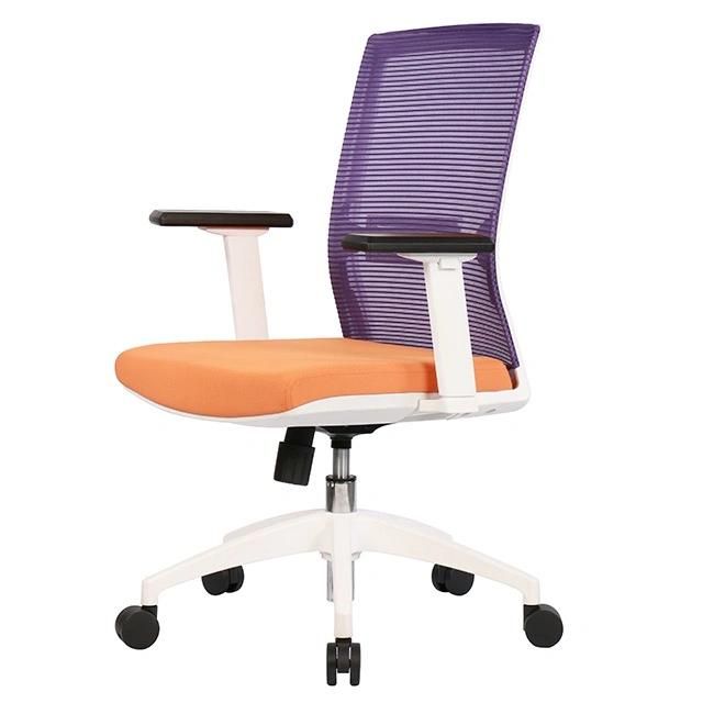 Wholesale Cheap Best Sell White Plastic Frame Ergonomic Mesh Swivel Computer Desk Office Chair