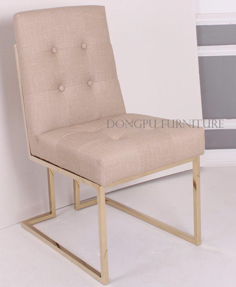 Modern Wholesale Popular Stainless Steel Dining Chair for Home