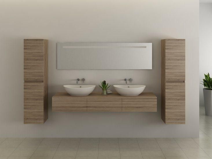 2022 European Style New Design Melamine Bathroom Cabinet Factory Wholesale Bathroom Furniture