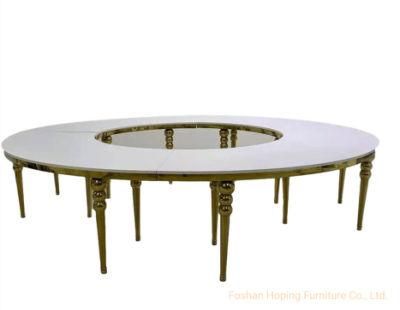 Modern Banquet Table Style Hotel Living Room White Wooden Melamine Restaurant Table Dining Table Wedding Love Heart Decors Cake Table