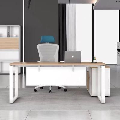 Desk Simple Modern President Single Desk Supervisor Desk Manager Desk Chair Combination Office Furniture