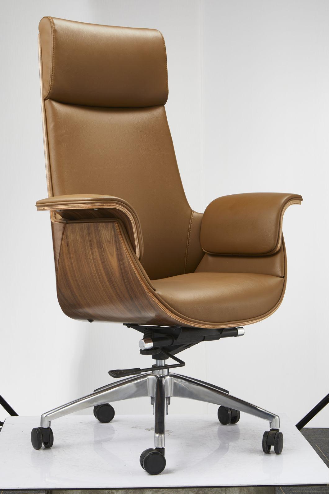 Exquisite Office Chair Modern Ergonomic Adjustable High Swivel Computer Leather Office Chair