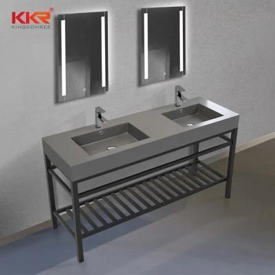 Wholesale Modern Solid Surface Bathroom Vanity Sets Hotel Project Bathroom Vanity