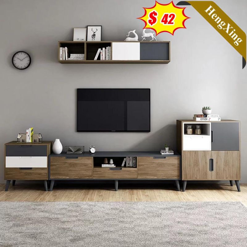 Wooden Modern Wholesale Factory Living Room Home Furniture TV Stand with Cabinet