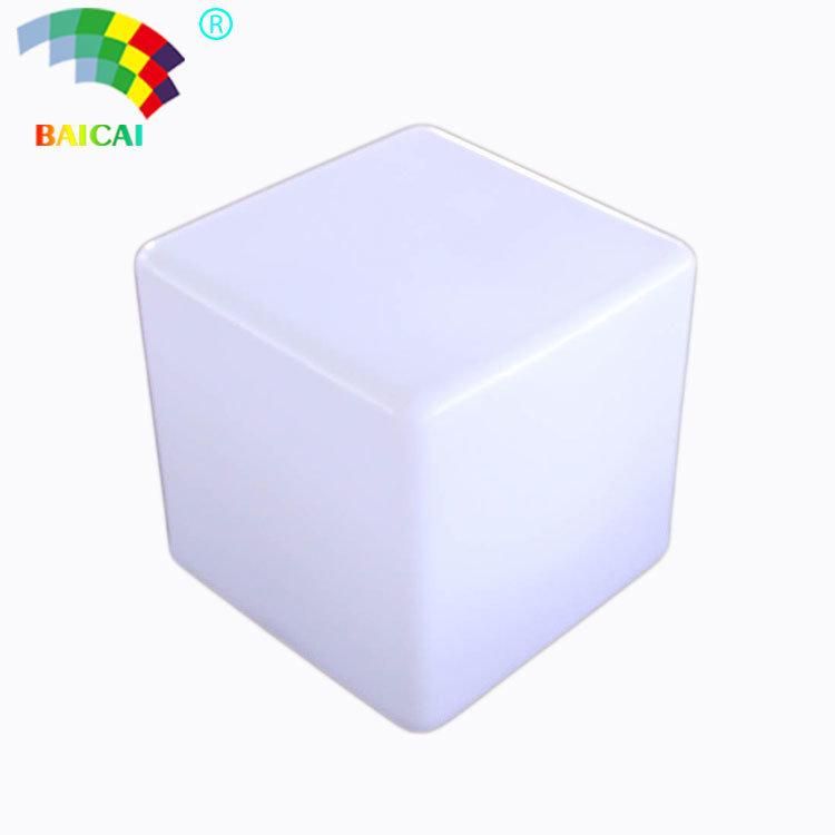 LED Cube Glowing Outdoor Table