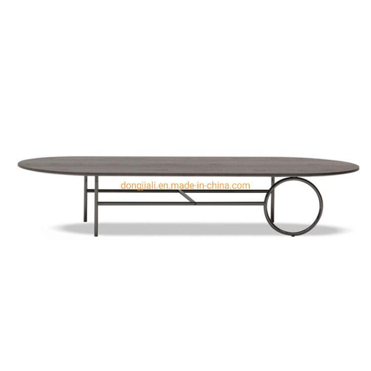 Round Modern Luxury Coffee Table for Living Room Furniture