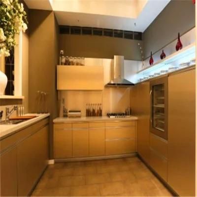 Used Customized Modern Designs Modular Luxury Wooden Assemble Kitchen Cabinet Furniture