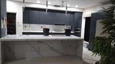 Australia Private Residence Kitchen Projects Dark Grey Matte Lacquer Kitchen Cabinets Easytop