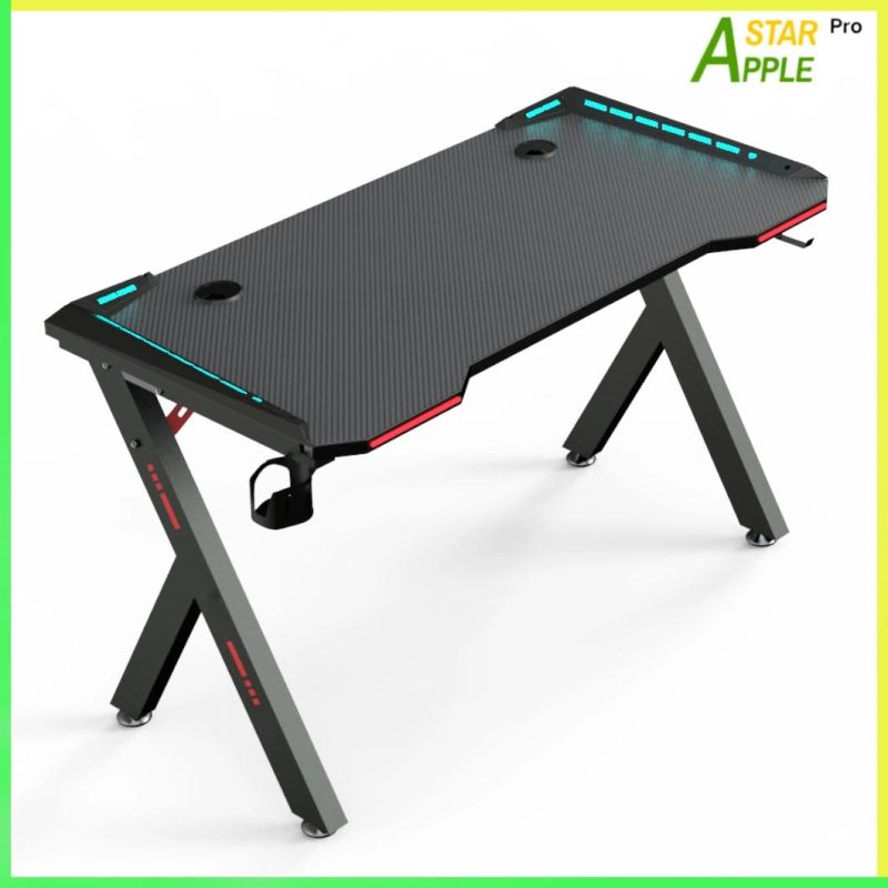 Outdoor Folding Executive Dressing Computer Parts Manicure China Wholesale Market Steel Glass Study Game Modern Conference Reception Gaming Laptop Office Table