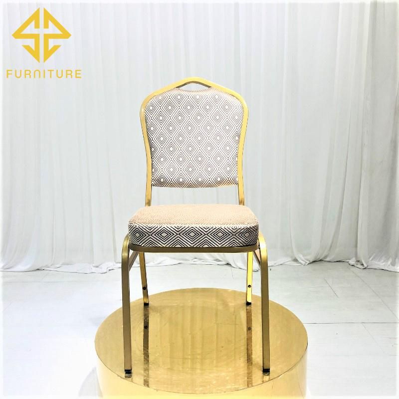 Africa Style Popular Modern Hotel Furniture Cheap Used Stacking Banquet Chair