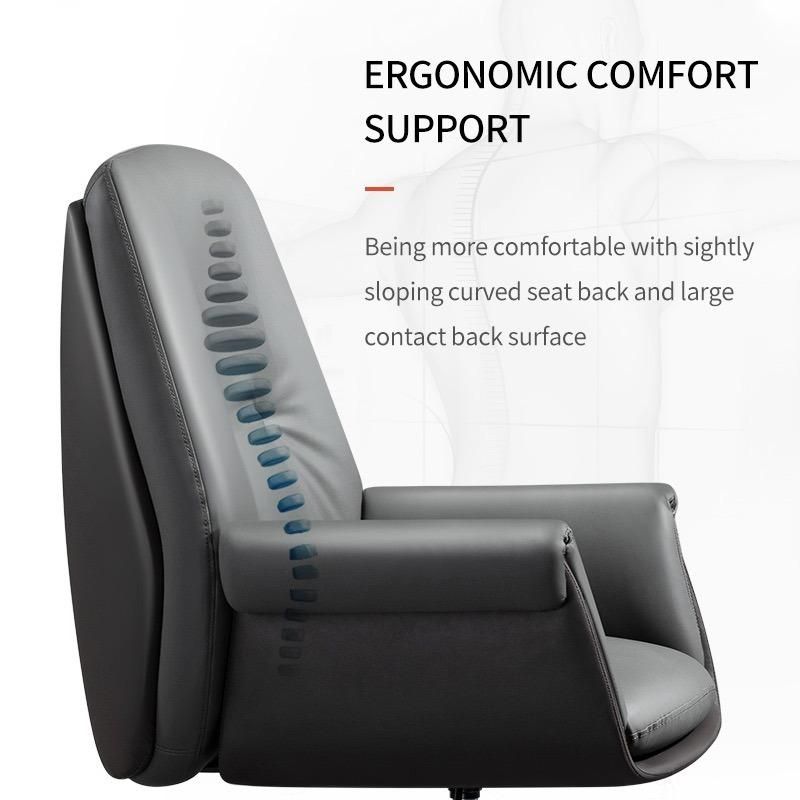 Wholesale Modern Furniture Computer Chairs Leather Adjustable Ergonomic Comfortable Executive Swivel Office Chair