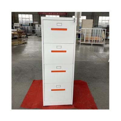 Fas-001-4D Modern Vertical Steel Filing Storage Metal File Cabinet with 4 Drawers for Office Use