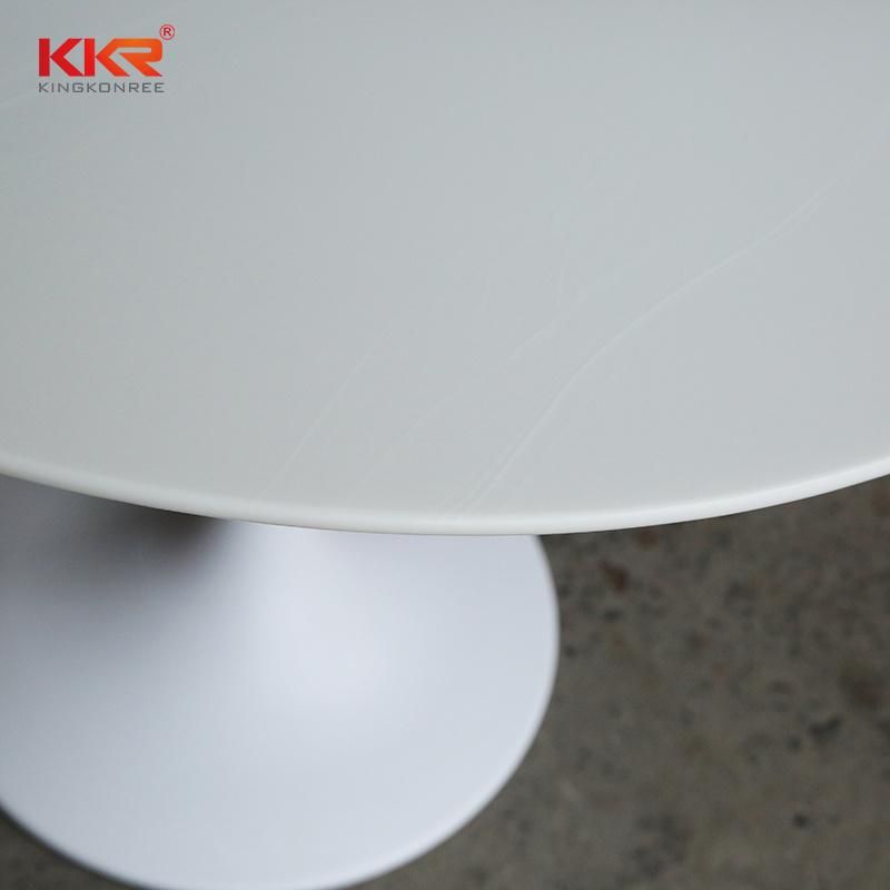 Polyester Resin Stone Tables for Coffee Shop