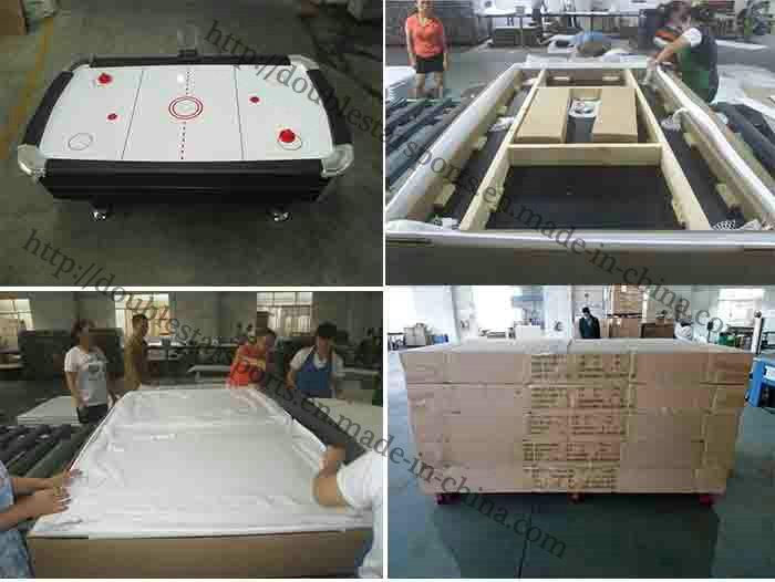 Modern Deluxe Indoor Air Hockey Table Competition Sized Popular Game Table Ideal for The Whole Family Top Fun