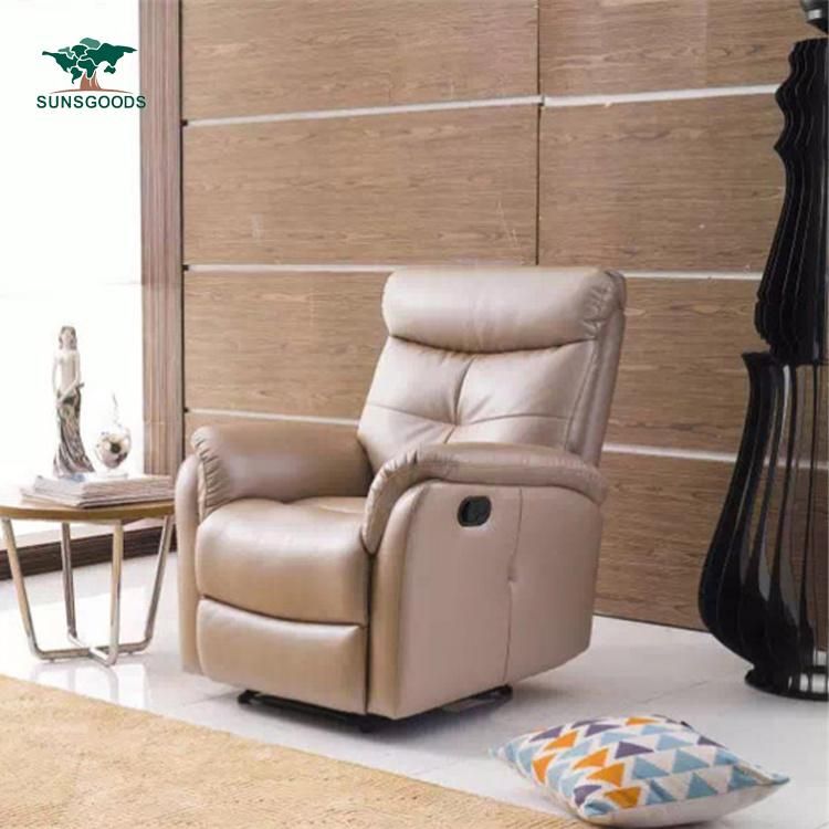 Commercial Sectional Modern Design Electric Recliner Trend Real Leather Sofa