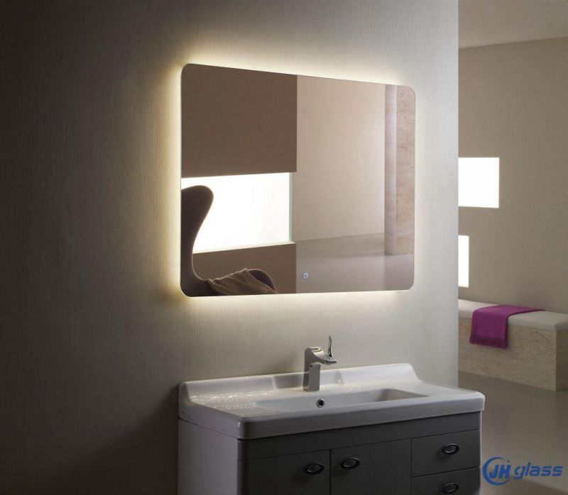 24X32inch 20X28inch Backlit LED Illuminated Bathroom Mirror with Touch Sensor