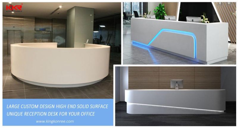 Office Furniture Custom Modern Reception Desk Commercial Salon Nurse Station Table