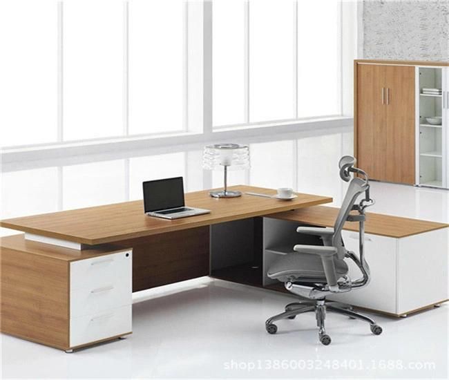 2020 New MDF Wooden Furniture Office Staff Computer Desk