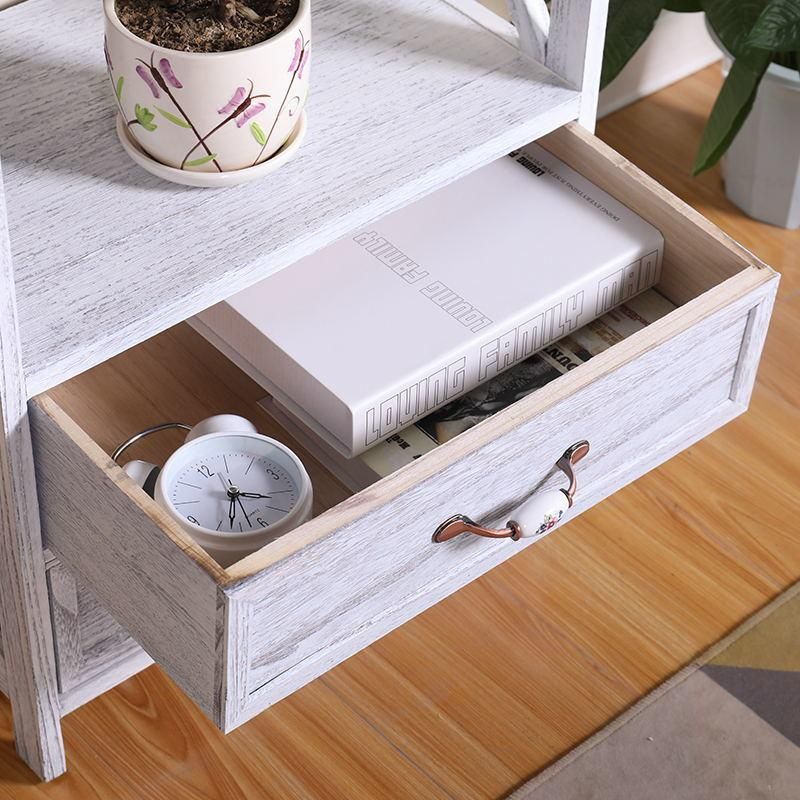 Furniture Modern Furniture Cabinet Living Room Furniture Home Furniture Bookshelf Vintage Bedside Night Table Wood Nightstands