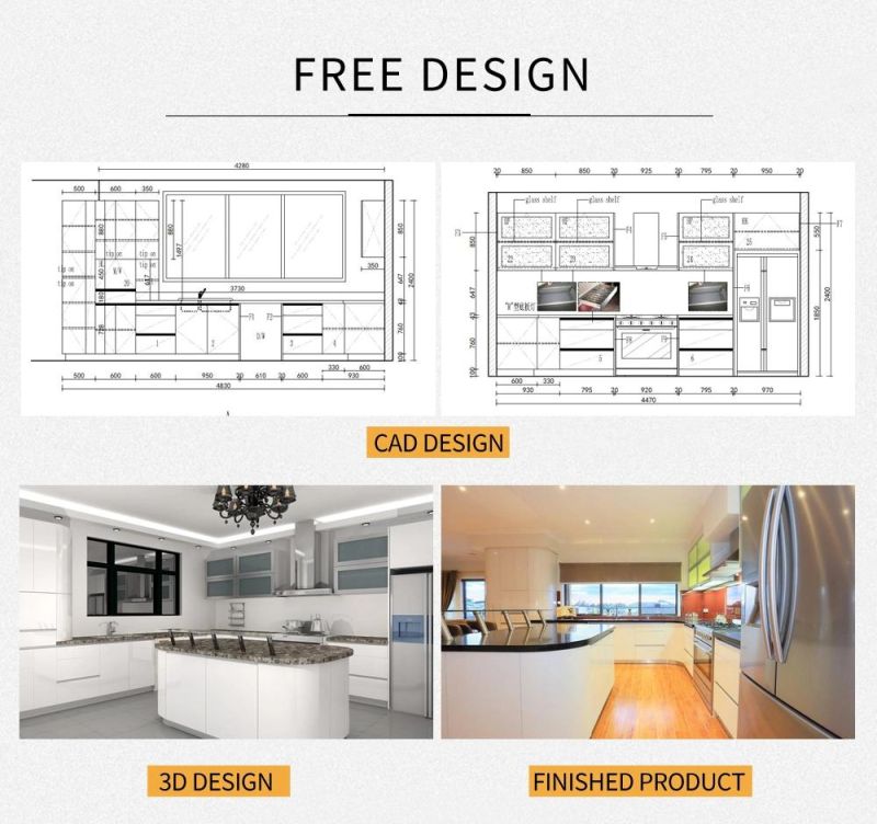 China Supplier Australia Typical Wholesale Price Modular Modern Design Kitchen Furniture Cabinet