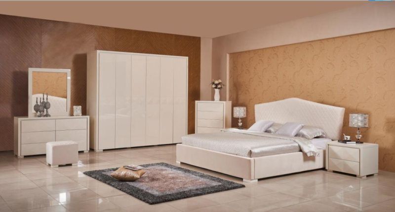 Modern Design King Size Bed Home Furniture Bedroom Set