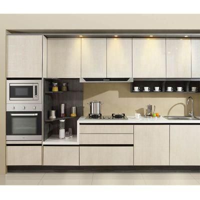 White Brown Kitchen Cabinet Solid Wood Kitchen Furniture Modern Kitchen Cabinets Designs